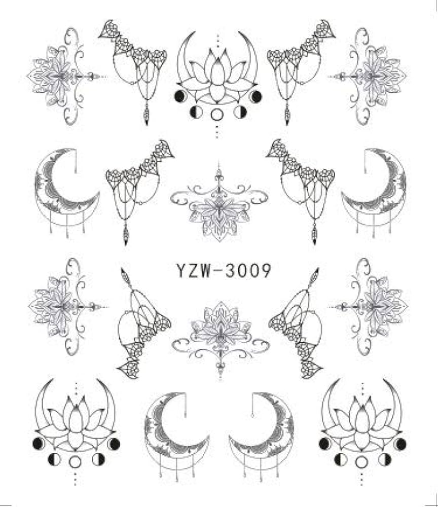 Nail Decal YZW3009