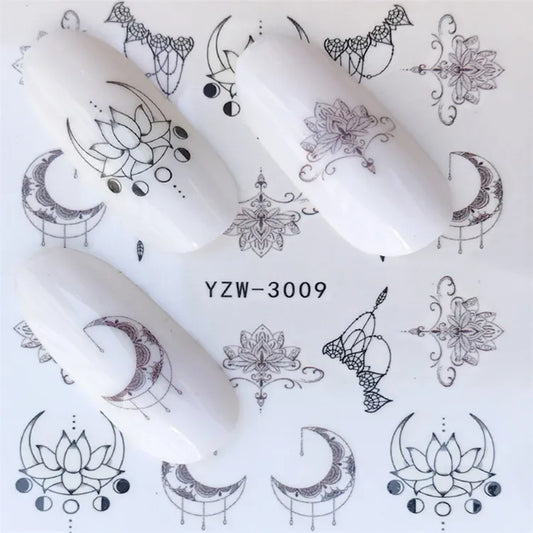 Nail Decal YZW3009