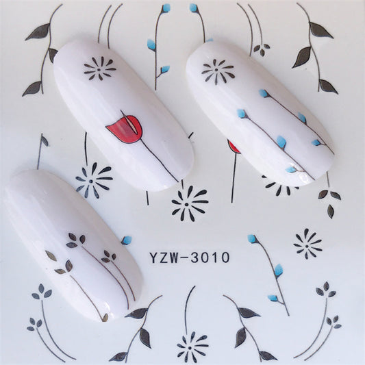 Nail Decal YZW3010