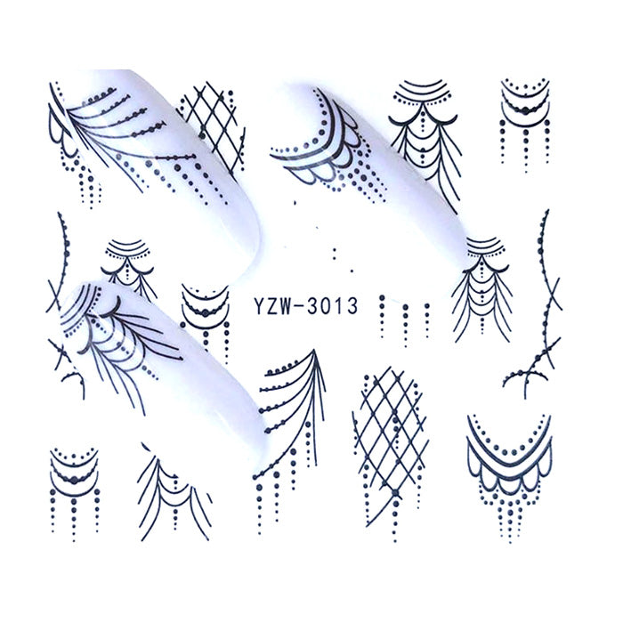 Nail Decal YZW3013