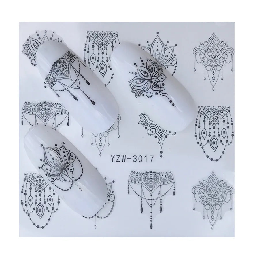 Nail Decal YZW3017