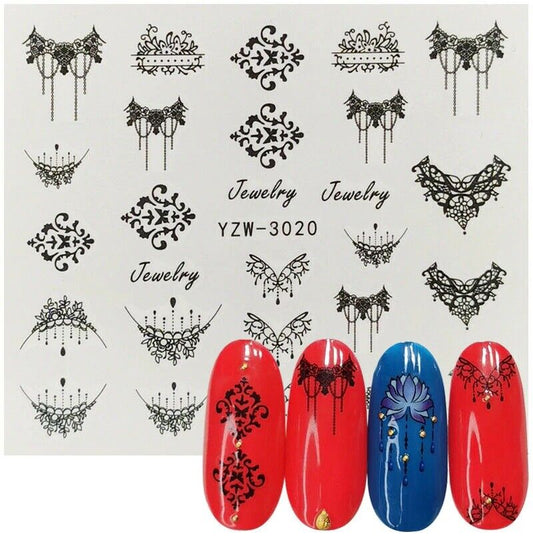 Nail Decal YZW3020