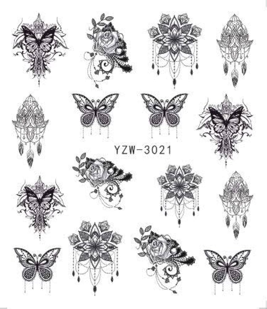 Nail Decal YZW3021