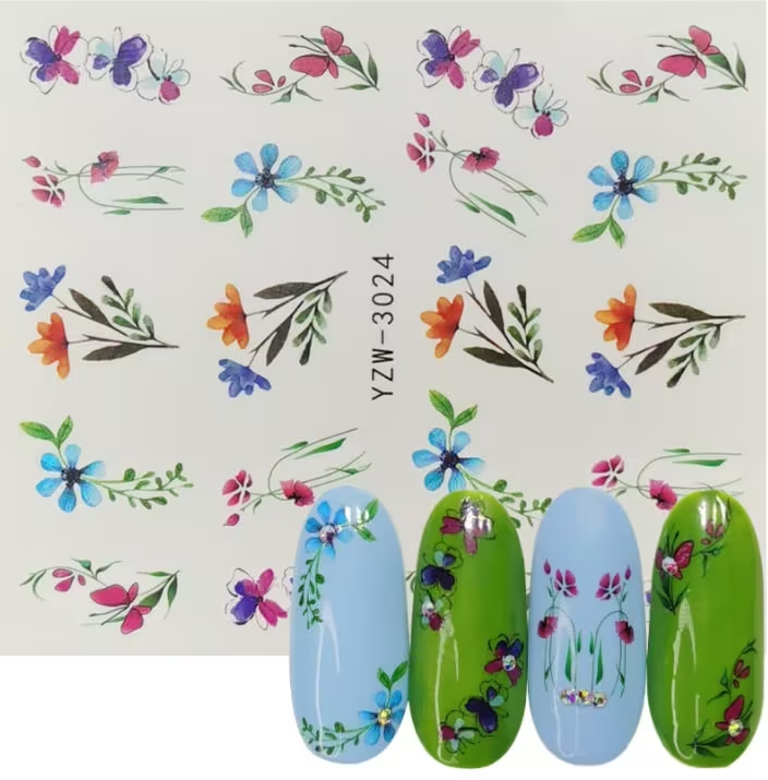 Nail Decal YZW3024