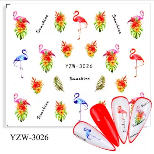 Nail Decal YZW3026