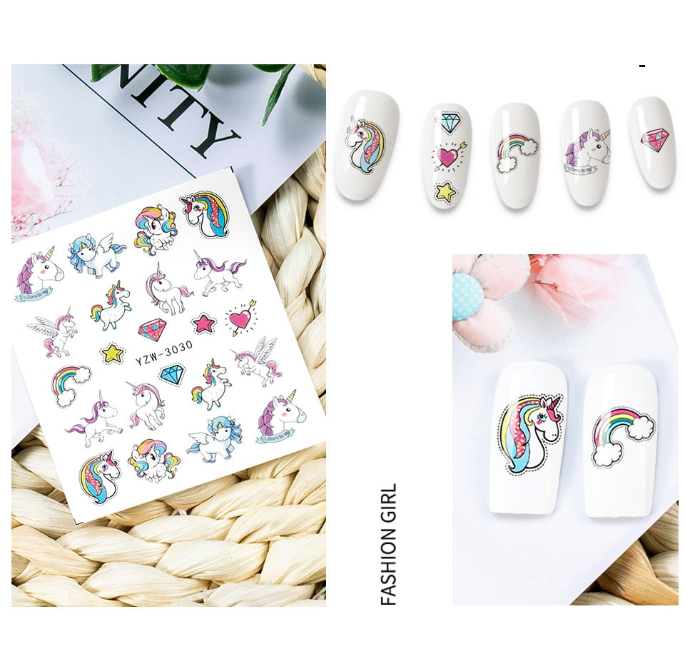 Nail Decal YZW3030