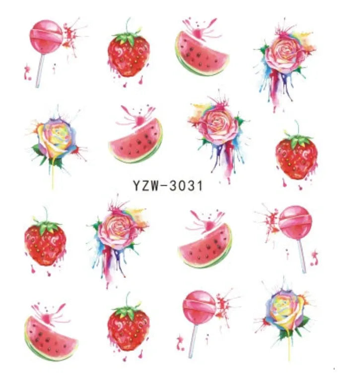 Nail Decal YZW3031