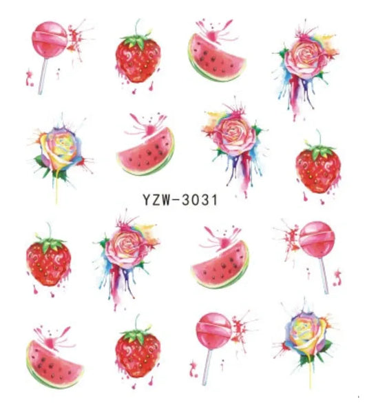 Nail Decal YZW3031