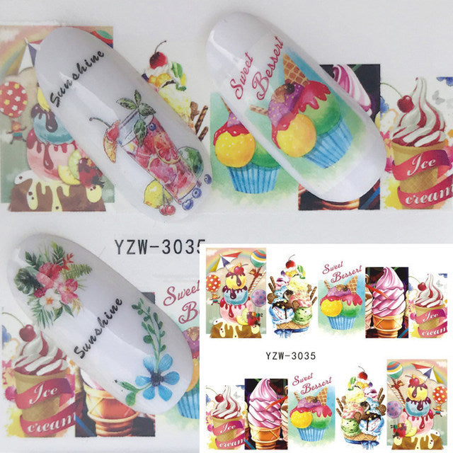 Nail Decal YZW3035