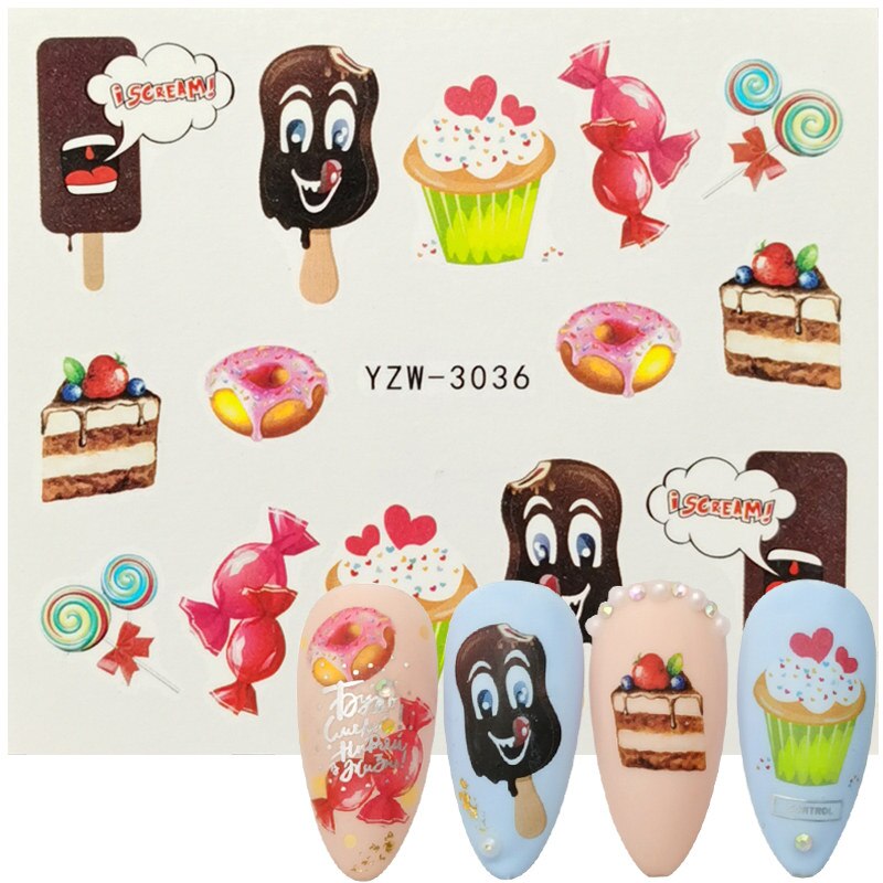 Nail Decal YZW3036