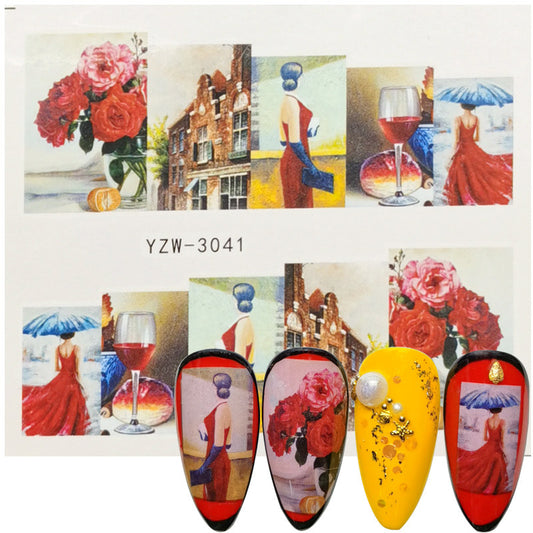 Nail Decal YZW3041
