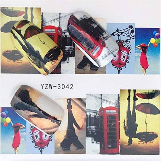 Nail Decal YZW3042