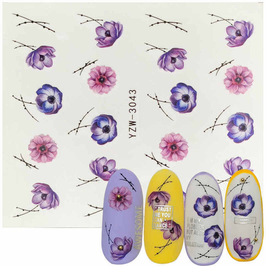 Nail Decal YZW3043