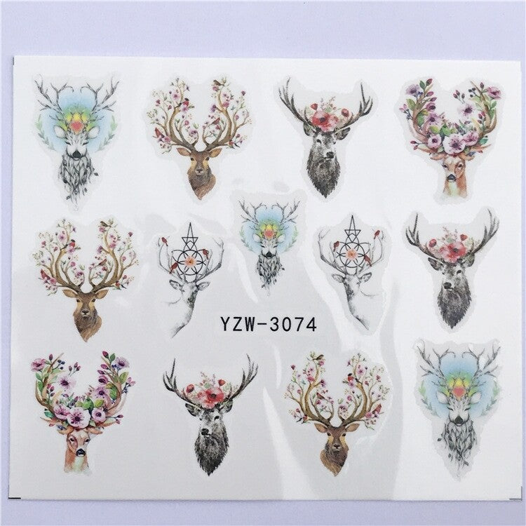 Nail Decal YZW3074