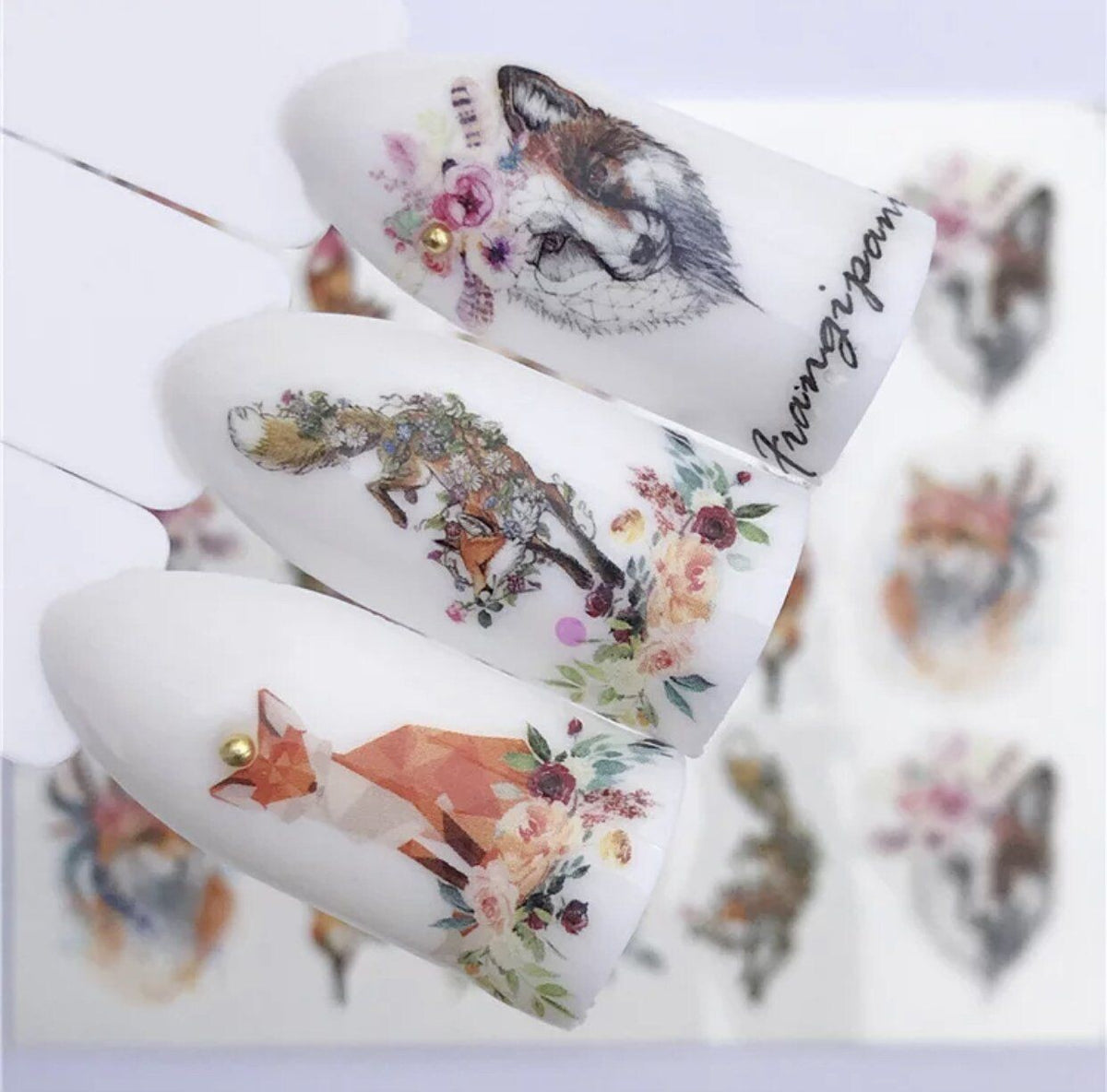 Nail Decal YZW3075