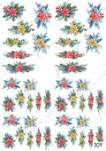 Christmas Nail decal PM309