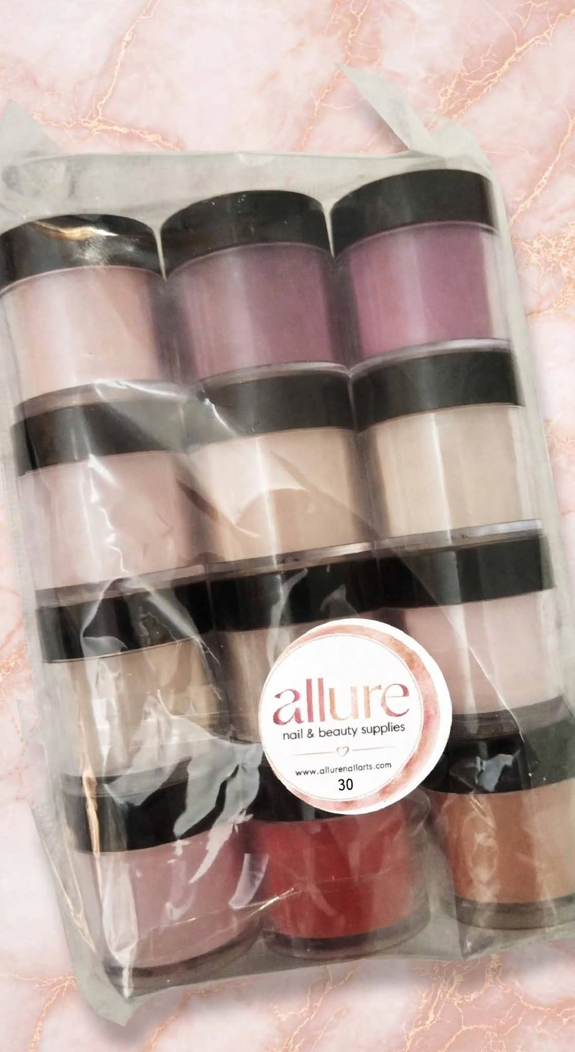 Allure 12pc Acrylic Powder Set No 30