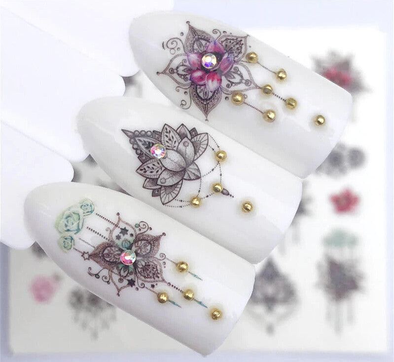 Nail Decal YZW3114