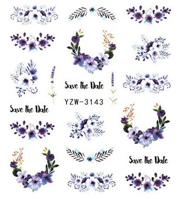 Nail Decal YZW3143