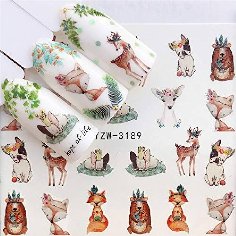 Nail Decal YZW3189
