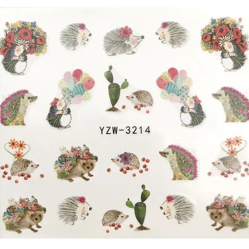Nail Decal YZW3214