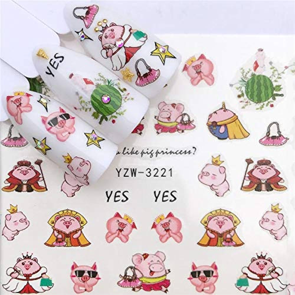 Nail Decal YZW3221