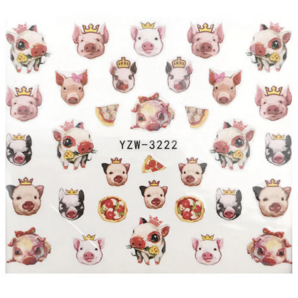 Nail Decal YZW3222