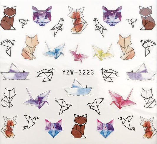Nail Decal YZW3223