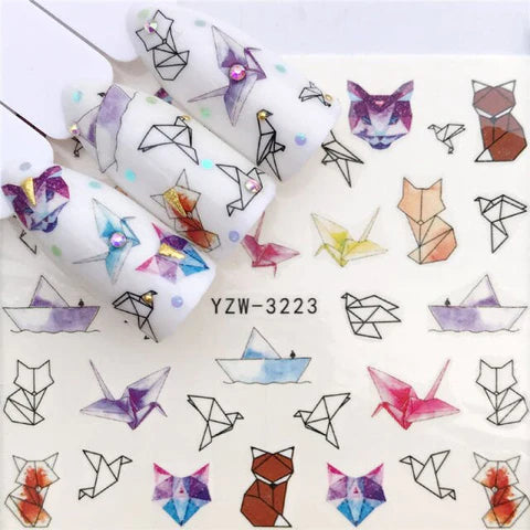 Nail Decal YZW3223
