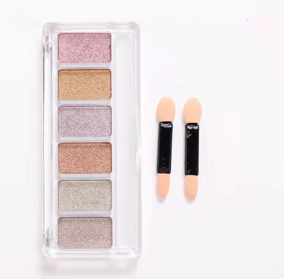 6 Colours Solid Mirror Chrome Powder