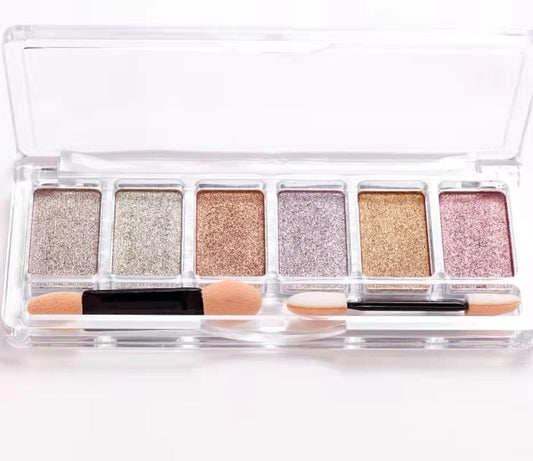 6 Colours Solid Mirror Chrome Powder