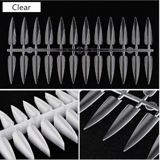 Salon Stiletto Display Nail 240#