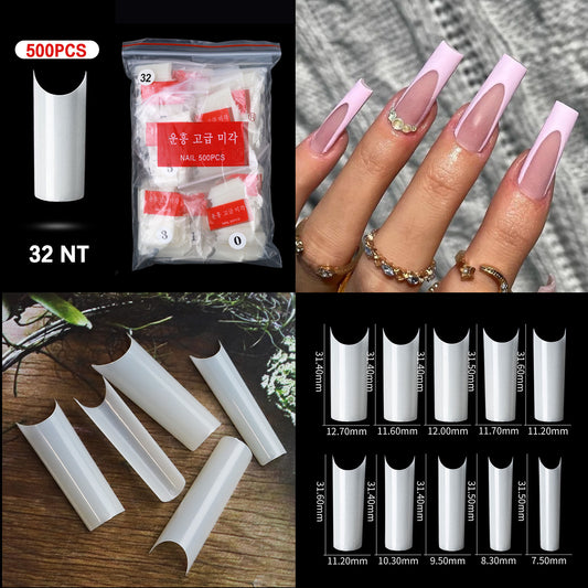 Nail Tips ( 500pcs/Packet ) natural