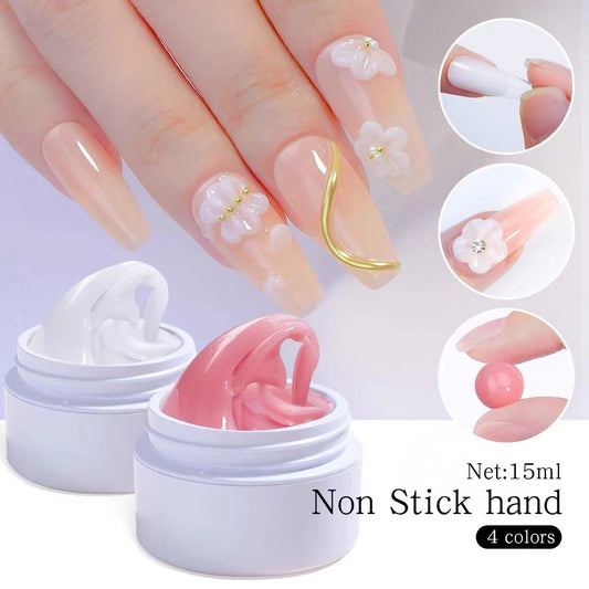 Non stick  Mouldable UVLED Builder Gel 15ml