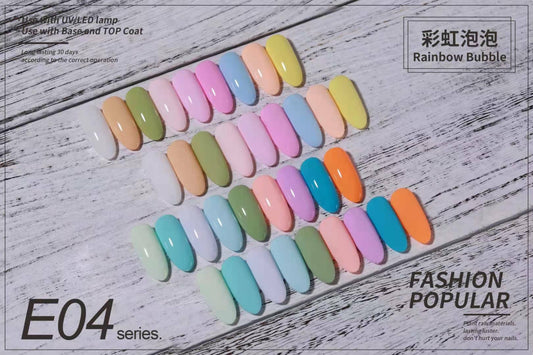 AS UV/LED Gel Polish 15ml - Rainbow Bubbles