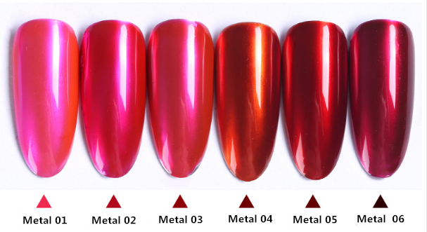 AS Gel Polish Metallic 15ml Set