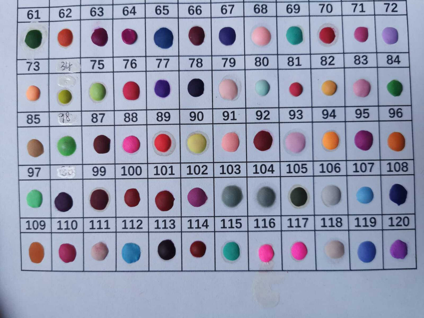 10ml Colour Acrylic Powder