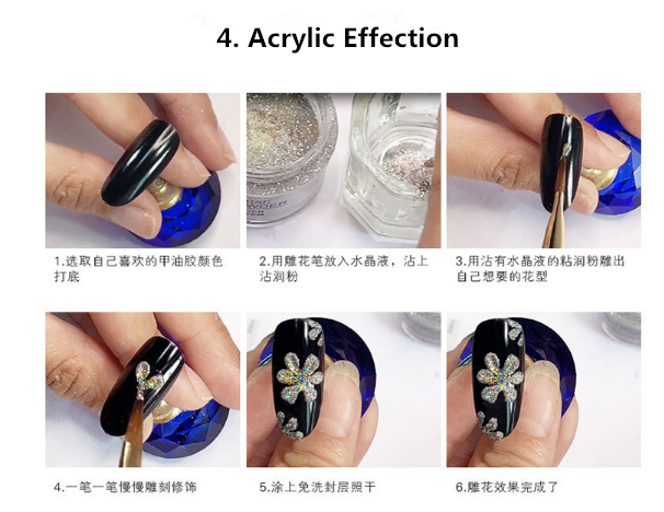 Dipping Holographic Powder 4 in 1