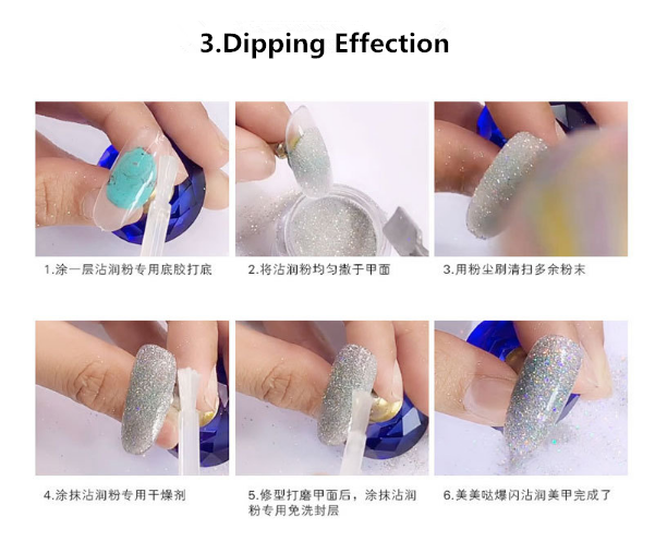 Dipping Holographic Powder 4 in 1