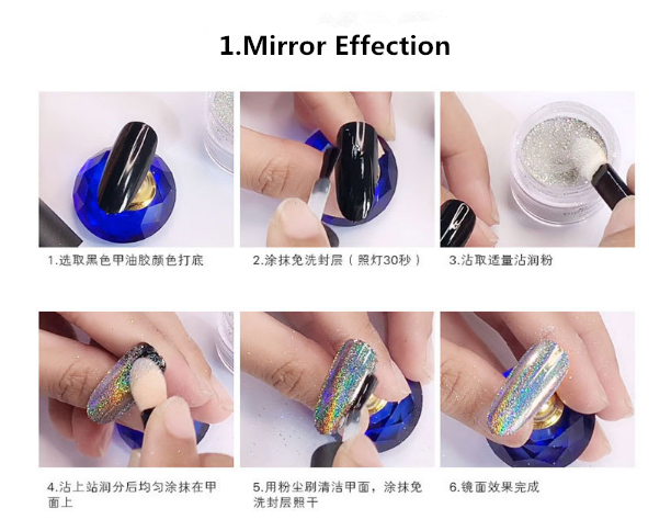 Dipping Holographic Powder 4 in 1