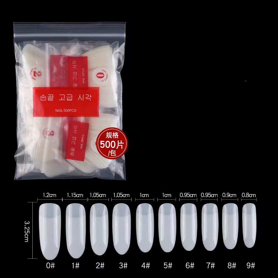 Nail Tips ( 500pcs/Packet ) natural