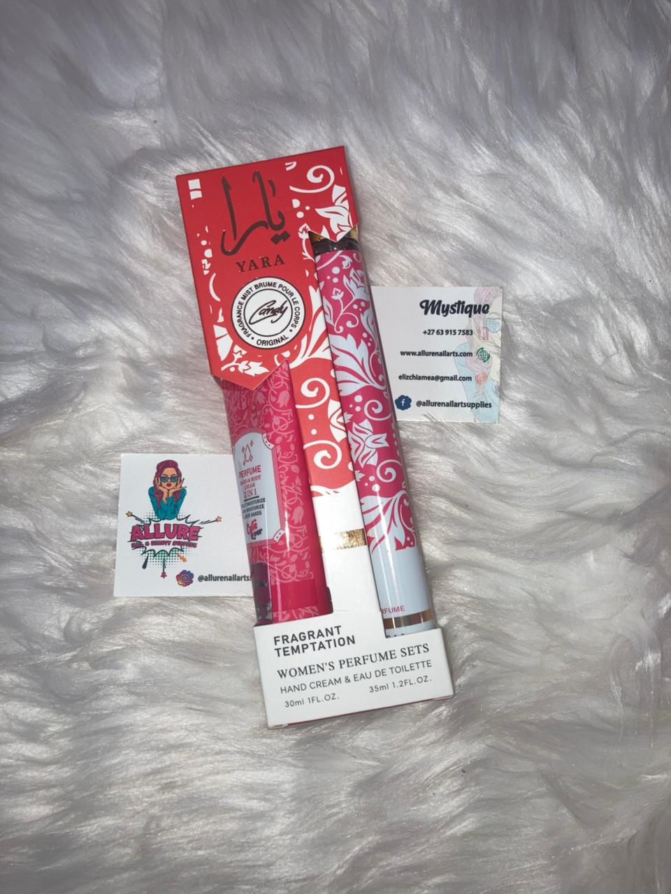 Purse Perfume with hand cream