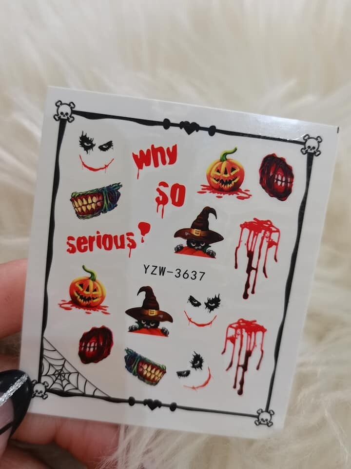 Halloween Decal YZW3637