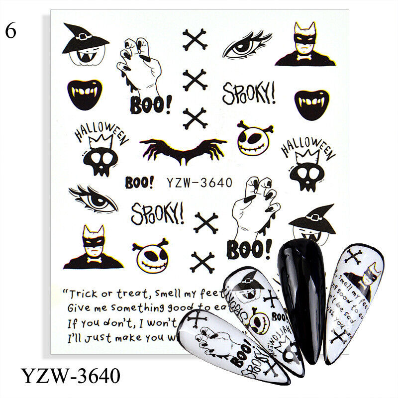 Halloween Decal YZW3640