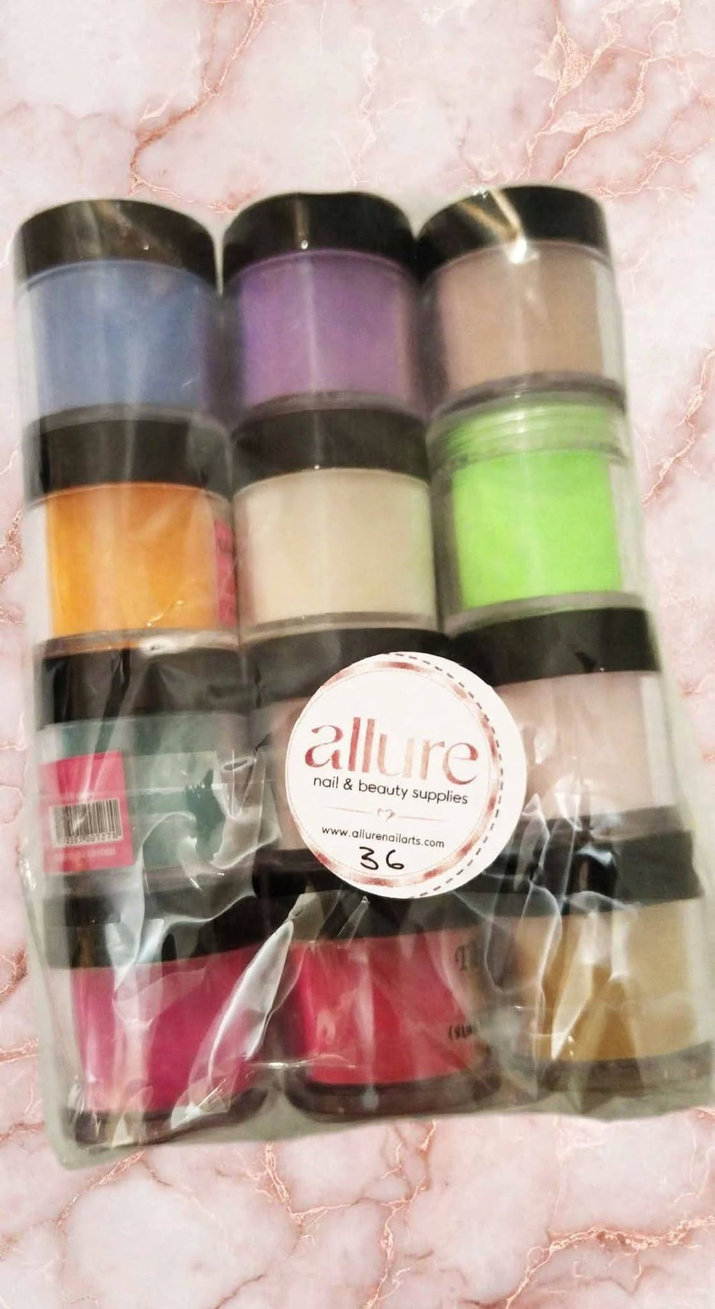 Allure 12pc Acrylic Powder Set No 36