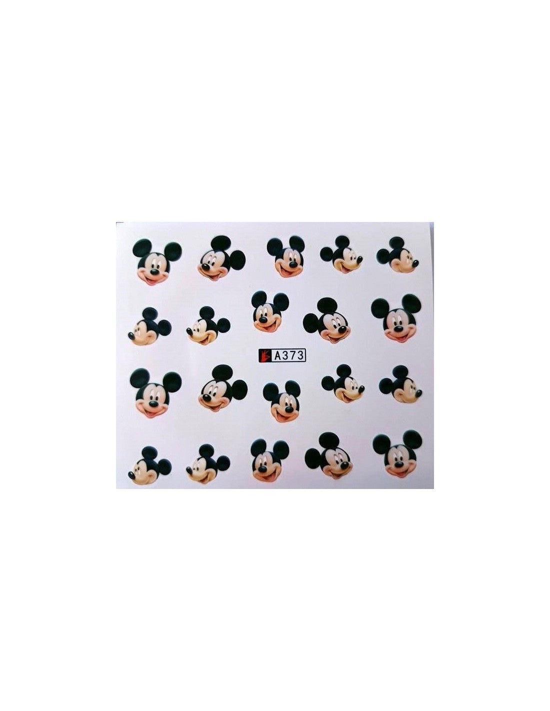 Nail Decal cartoon mouse A373