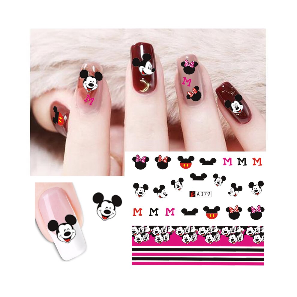 Nail Decal cartoon mouse A379