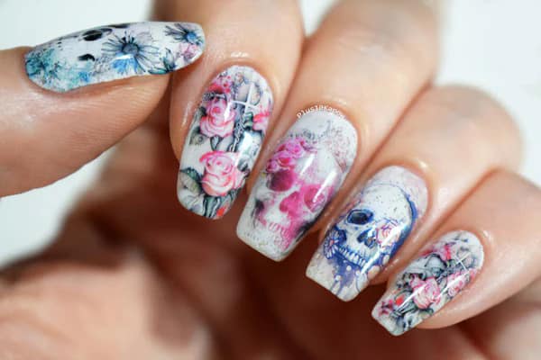 Sugar Skull Decal YZWB039