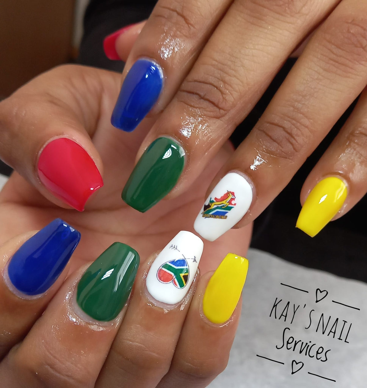 Bokkie SA Bokke Nail Art Decal PM1071