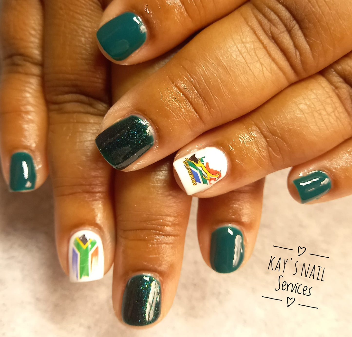 Bokkie SA Bokke Nail Art Decal PM1073